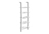 5-Tier Ladder Bookshelf with Marble Look for Office & Home HouseOfZazla