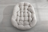 Outdoor Rattan Rocking Chair with Padded Cushion