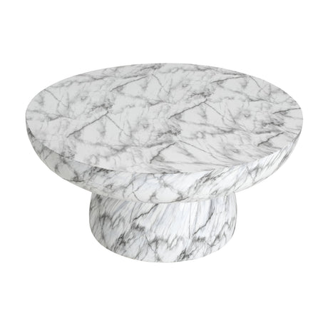 MGO Faux Marble Coffee Table for Indoor and Outdoor Use HouseOfZazla