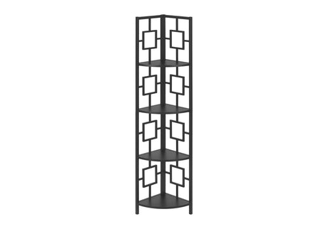 4 Tier Corner Bookshelf - Contemporary & Modern HouseOfZazla