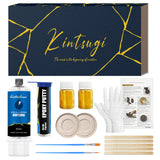 1DFAUL Kintsugi Repair Kit Gold, Gold Glue for Ceramics and Porcelain Repair, Kintsugi Kit Repairs Your Meaningful Ceramics, Suitable Gift for DIY Kintsugi Repair Starters 1DFAUL