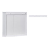 Bathroom Vanity With Medicine Cabinet, Royal Mirror Cabinet, Modern Bathroom Storage Cabinet With 2 Soft Closing Doors And 4 Drawers
