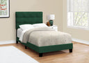 Transitional Upholstered Bed Frame HouseOfZazla