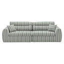 3 Seater, Couch With Throw Pillows For Living Room HouseOfZazla
