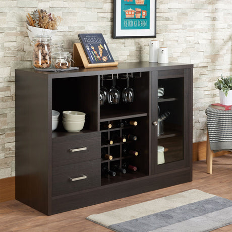 Hazen Wine Cabinet III - Espresso HouseOfZazla