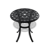 5-Piece Cast Aluminum Patio Furniture Set with Cushions
