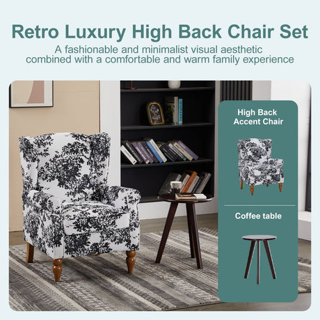 Coffee Table & Armchair Set HouseOfZazla