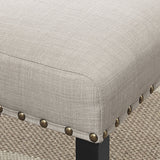Eleanor Upholstered Dining Chairs with Nailhead Trim - Set of 2