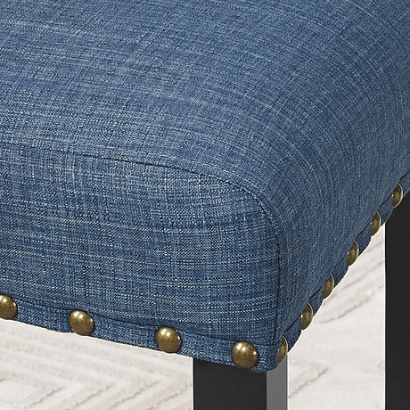 Eleanor Upholstered Dining Chairs with Nailhead Trim - Set of 2 HouseOfZazla