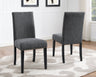 Eleanor Upholstered Dining Chairs with Nailhead Trim - Set of 2 HouseOfZazla