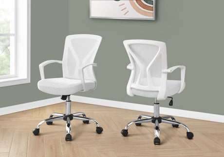 Office Chair with Adjustable Height and Swivel - Ergonomic Contemporary Design HouseOfZazla