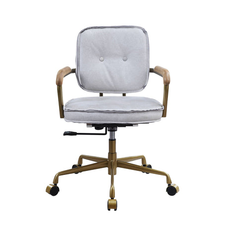 Siecross Top Grain Leather Office Chair HouseOfZazla
