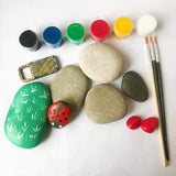 20PCS Large Painting Rocks Natural River Rocks Flat Rocks 2"-3" Stones WoodArtSupply