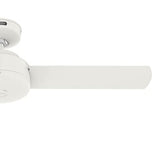 Hunter Fan Company 51848 Presto Ceiling Fan, Matte White, 10.09x44x44 Hunter