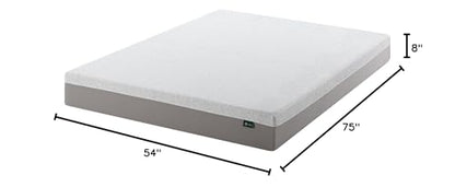 ZINUS 8 Inch Ultima Memory Foam Mattress [New Version], Full, Fiberglass Free, Medium Firm Feel, Breathable Airflow Memory Foam, Certified Safe Foams & Fabric, Mattress in A Box