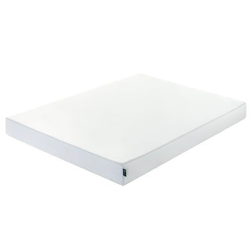 ZINUS 6 Inch Green Tea Cooling Memory Foam Mattress [New Version], Full, Fiberglass Free, Medium Firmness, Cooling Gel Foam, Certified Safe Foams & Fabric, Mattress in A Box Zinus