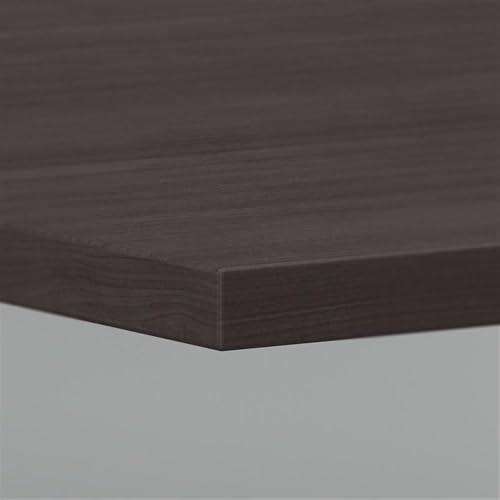 Pemberly Row 96W x 42D Boat Shaped Conference Table with Metal Base - Storm Gray Pemberly Row