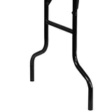 Flash Furniture Fielder 6-Foot Rectangular Wood Folding Banquet Table with Clear Coated Finished Top Flash Furniture