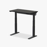 UPLIFTDESK V3 2-Leg Black Laminate Standing Desk – Adjustable Height, Advanced 1-Touch Memory Keypad, Under Desk Cable Management, Wire Grommets (Black C-Frame, 42 x 24 inch) UPLIFTDESK