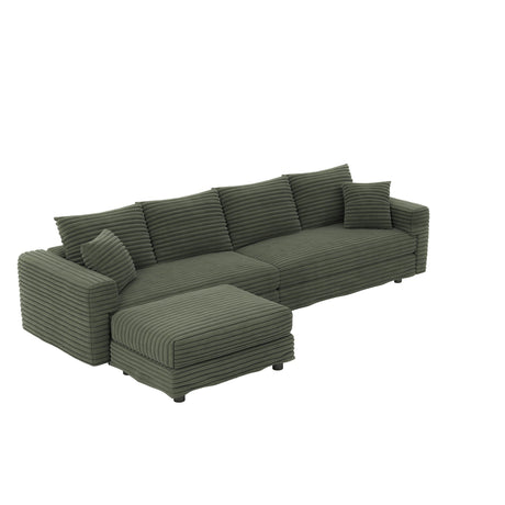 Modern Comfy Upholstered Sofa Cloud Couch & Deep Seat Couches HouseOfZazla