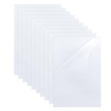 UNICRAFTALE 10 Sheet Self Stick Mounting Board 14.05"x11.02" White Picture Frame Backing Board for Cross Stitch Rectangle Photo Frame Backing for Cardmaking Embroidery Needlework Craft UNICRAFTALE