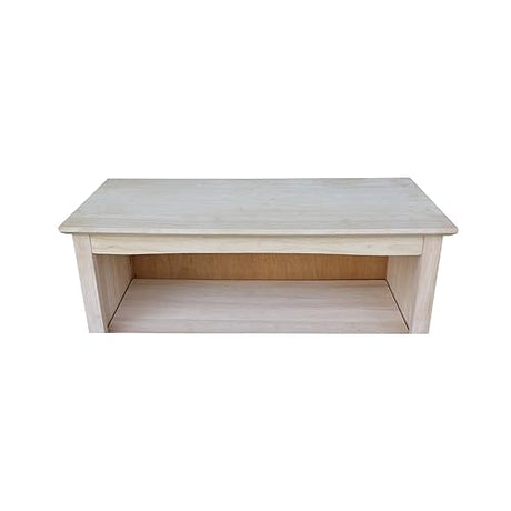 International Concepts Shaker Bookcase, 36-Inch, Unfinished IC International Concepts
