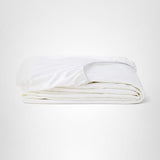 Tuft & Needle Queen Mattress Protector - Waterproof, Liquid-Proof, Sleeps Quiet, Fitted Sheet Style, Soft and Comfortable, White Tuft & Needle
