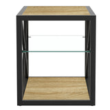 1 Piece Modern End Table Nightstand for Bedroom & Living Room