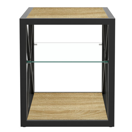 1 Piece Modern End Table Nightstand for Bedroom & Living Room HouseOfZazla