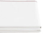 Tommy Hilfiger - Sheet Set, Cotton Percale Bedding with Matching Pillowcases, Crisp & Cool, Premium Quality Home Essentials (Global Stripe Red, King) Tommy Hilfiger