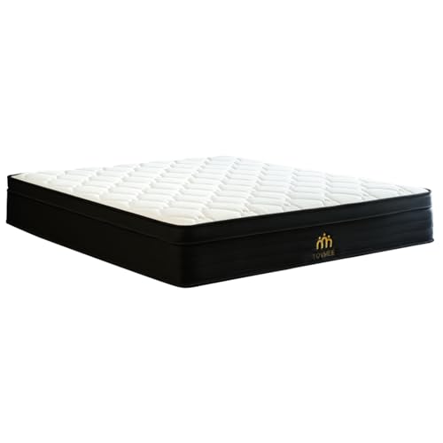 JDZ-YOVMEE Full Mattress 10 Inch Hybrid Mattress in a Box Memory Foam & Individual Pocket Spring Motion Isolation Edge Support Pressure Relief Medium Firmness Certified Foams & Fabric Fiberglass Free JDZ-YOVMEE