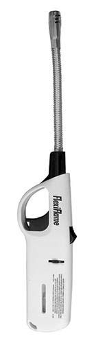 Click n Flame Utility Lighter 4-Pack for All Occasions Wind Resistant Flexible Shaft Multi Purpose Lighter BBQ Kitchen Candle Fireplace Grill Flexible Lighter Click-n-Flame