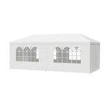 BBBuy 10’X20’ Outdoor Canopy Tent Camping Gazebo Storage Shelter Pavilion Cater Events w/Removable Sidewalls for Backyard BBQ Camping Picnic Party Wedding Ceremony, Easy Assemble and Remove BBBuy