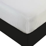 BLISSFORD Plastic Mattress Protector - Heavy Duty, Twin Size Fitted Vinyl - Plastic Mattress Cover, Rubber Sheets for Bedwetting Adult or Child, 100% Waterproof Sheets for Bed BLISSFORD