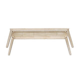 International Concepts Shaker Console Table, 72-Inch Long, Solid Parawood, Unfinished IC INTERNATIONAL CONCEPTS