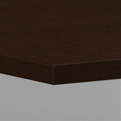 Pemberly Row Boat Shaped Conference Table with Wood Base in Cherry Pemberly Row