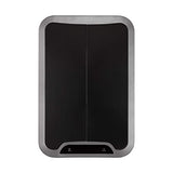 EKO Phantom-T 50 Liter / 13.2 Gallon Vertical Motion Sensor Trash Can, Brushed Stainless Steel Finish EKO