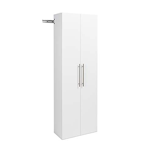 HangUps Large Storage Cabinet, 24", White Prepac
