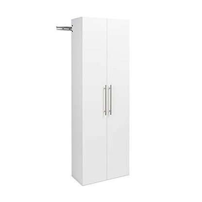 HangUps Large Storage Cabinet, 24", White - WoodArtSupply