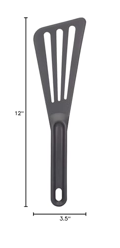 Matfer Bourgeat Exoglass® High Temperature Pelton Spatula, Grey Matfer