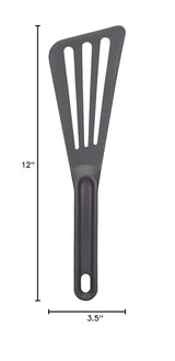 Matfer Bourgeat Exoglass® High Temperature Pelton Spatula, Grey Matfer