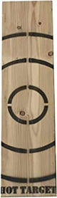 BIGSHOT Middle Replacement Section (x2) Wooden Axe-Knife Throwing Target (Replacement Section Only) BIGSHOT