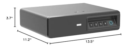 Biometric Fingerprint Safe, Slide-Away Handgun Safe for Two Pistols Storage Safe Drawer Safe for Home and Vehicle (Biometric Fringerprint Safe) NEBULIZER MACHINE