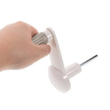 BUGUUYO Plastic Crank Handle - 6x50mm Hex Shaft Manual Crank Handle for for Height Adjustment Table Sit Stand Desk Router Lift Tables Industrial Machine or Other Equipment BUGUUYO