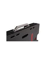 KETER 249137 Folding Workbench Portable Painted Tool Table with Integrated Handle 53 x 83 x 75.5 cm, Red-black Keter