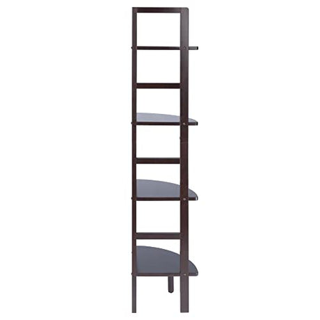 Winsome Wood Aiden Corner Baker's Rack - Coffee Winsome