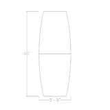 10-Person Boat-Shaped Modular Conference Table with Power and Data | with Metal T-Bases| Harmony Series | Meeting Tables for Offices, Training Rooms, and Homes | Asian Night – 10X4 SKUTCHI DESIGNS INC.