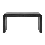 Christopher Knight Home Rulor Modern Console Table with Drawers, Wooden Narrow Console Table with Storage, Minimalist Narrow Entryway Table for Hallway, Behind The Couch, Living Room, Black Christopher Knight Home