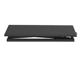 Luxor Height Adjustable Portable Pneumatic Standing Desk Converter, Stand Up Desk Riser, Tabletop Computer Workstation - Black Luxor