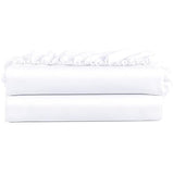 FreshCulture Twin Fitted Sheet Only 2 Pack - Hotel Quality Fitted Sheet Twin Size - Ultra Soft & Breathable - Brushed Microfiber - Deep Pocket - Cooling Fitted Sheets for Twin Size Bed (White) FreshCulture